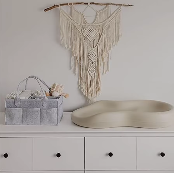 Organisateur de couches et objets avec poches – Panier de rangement en coton pour bébés et animaux - RangéCoton