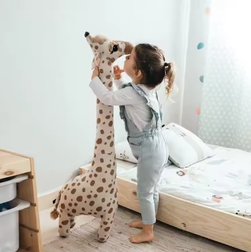 Peluche Giraffe Douce pour Enfant bébé -  Girafou