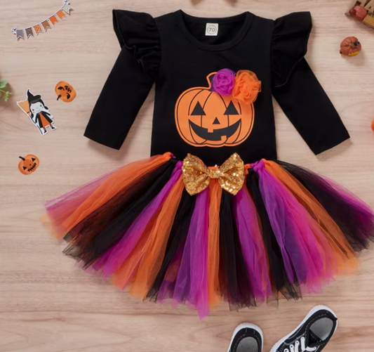 Costume citrouille bébé fille - BooChic