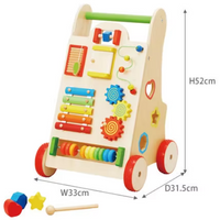 Jouet d'éveil trotteur en bois - TrotteurÉveil