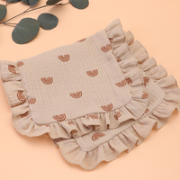 Chiffons d’épaule en mousseline coton bébé (lot de 4) – Douxelia
