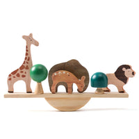 Jeu Montessori Équilibre et Couture en Bois - Equilivieux