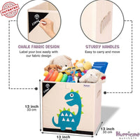 Boîte de Rangement Pliable en Tissu avec Motifs Animaux - BoxAnimauxPliant