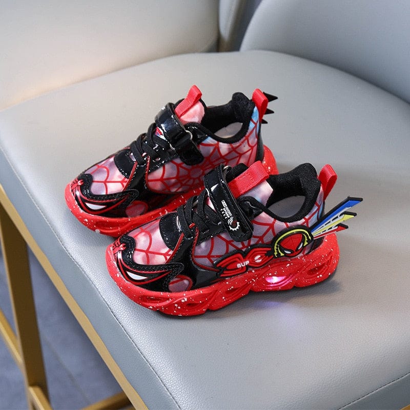 Panier lumineux enfant dessin animé Spiderman - LumiShoes