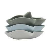 Set de 3 Requins en Silicone pour le Bain - SharkoSet