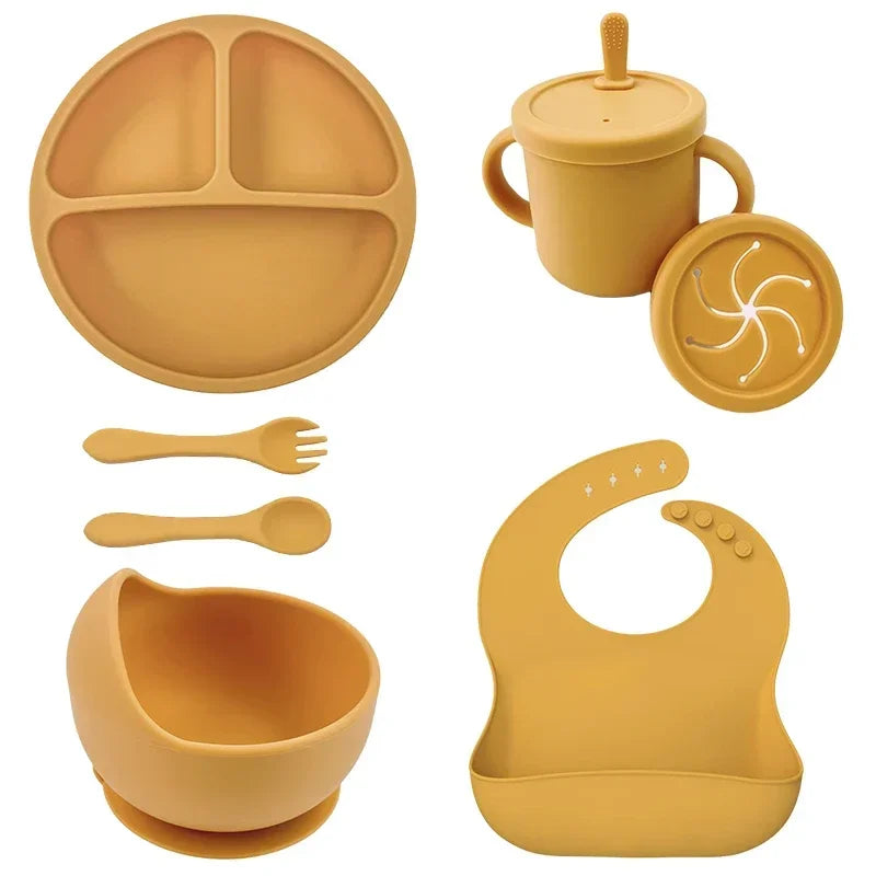 Ensemble repas bébé silicone - BabyMealSet