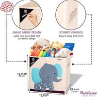Boîte de Rangement Pliable en Tissu avec Motifs Animaux - BoxAnimauxPliant