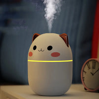 Mini Humidificateur Portable avec Veilleuse - HumidiCat