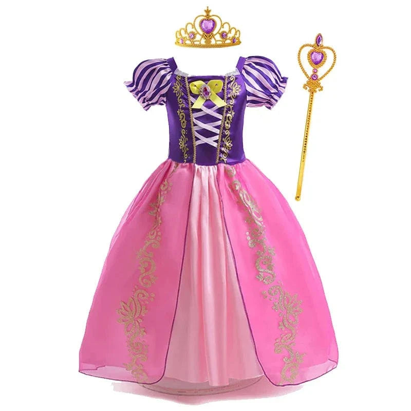 Costume de Princesse Raiponce Violet pour Enfant - PrincesseRaiponce