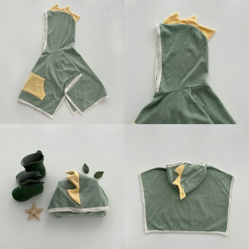 Sortie de Bain Bébé Dinosaure  - DinoBain