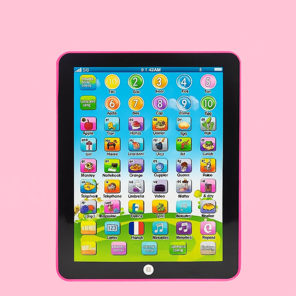 Tablette Ludique et Éducative en Anglais pour Enfants – EduTab