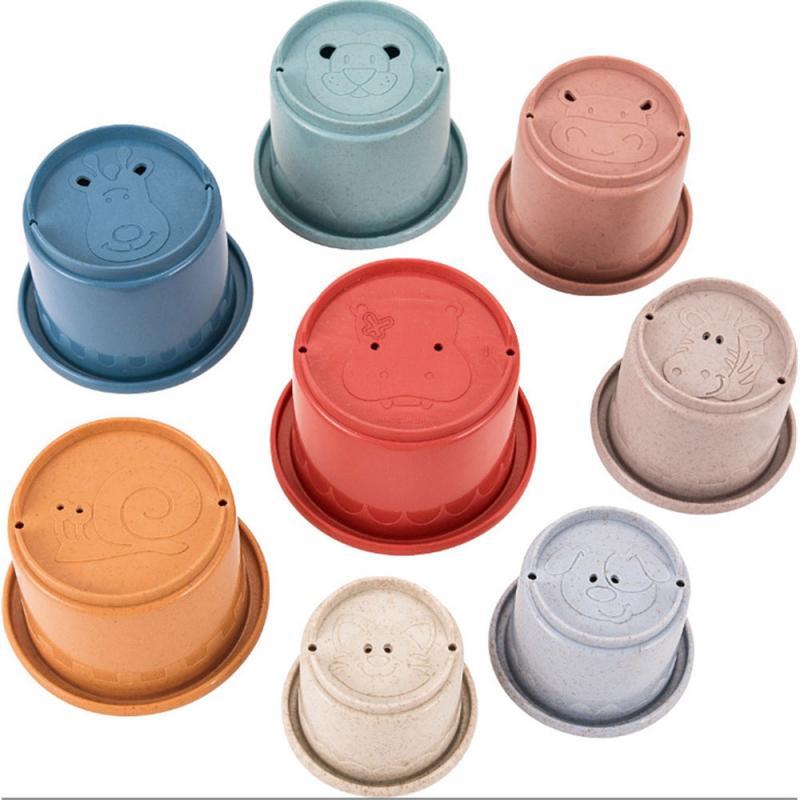 Tasses empilables en plastique pour bébé - Empilabébé