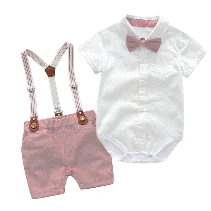 Tenue de fête ou anniversaire bébé à bretelles - BabyGlam