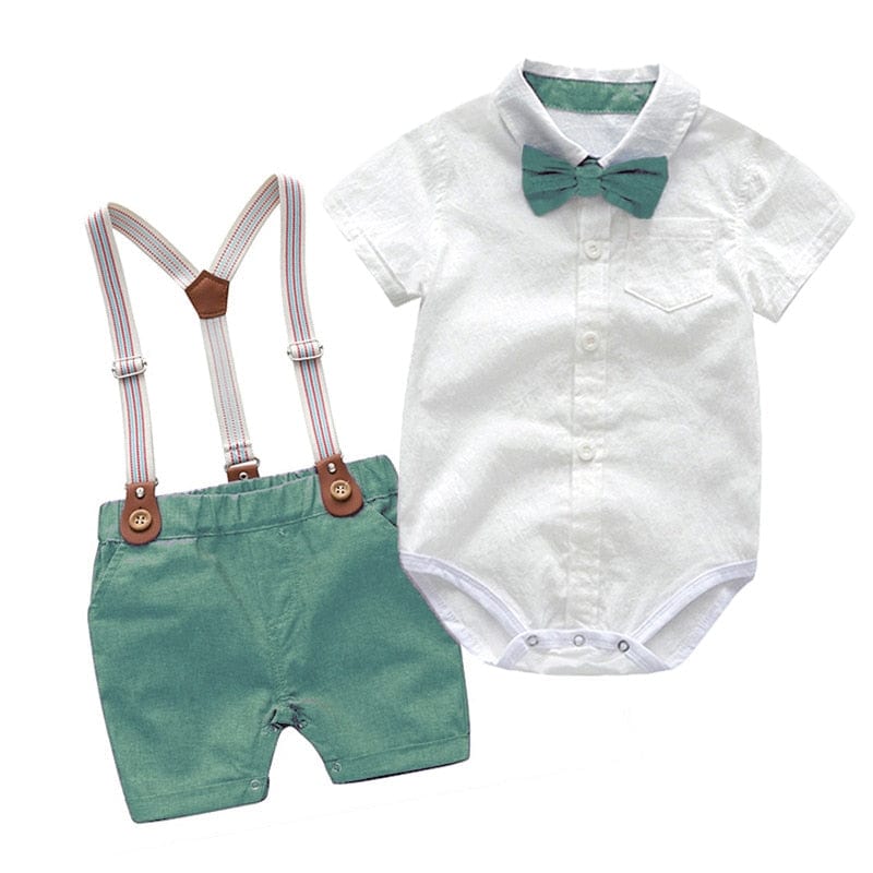 Tenue de fête ou anniversaire bébé à bretelles - BabyGlam