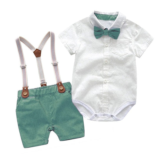 Tenue de fête ou anniversaire bébé à bretelles - BabyGlam