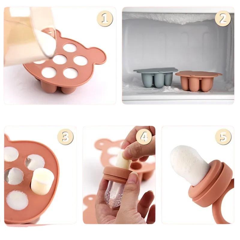 Tétine Grignoteuse en Silicone Sécurisée - GrignoPetit