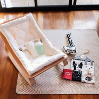 Transat en Bois Naturel pour Bébé - Rockelin