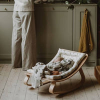 Transat en Bois Naturel pour Bébé - Rockelin