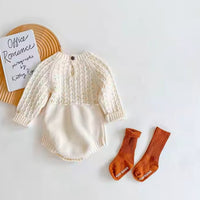 TricoBébé - Body Tricoté Manches Longues