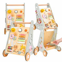 Trotteur bébé en bois Montessori pliable – Bambilo