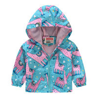 Veste Enfant Imperméable et Coupe-Vent avec Capuche et Zip - VentProtégé