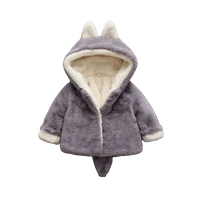 Veste bébé fausse fourrure polaire lapin - LapinDouce