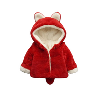 Veste bébé fausse fourrure polaire lapin - LapinDouce