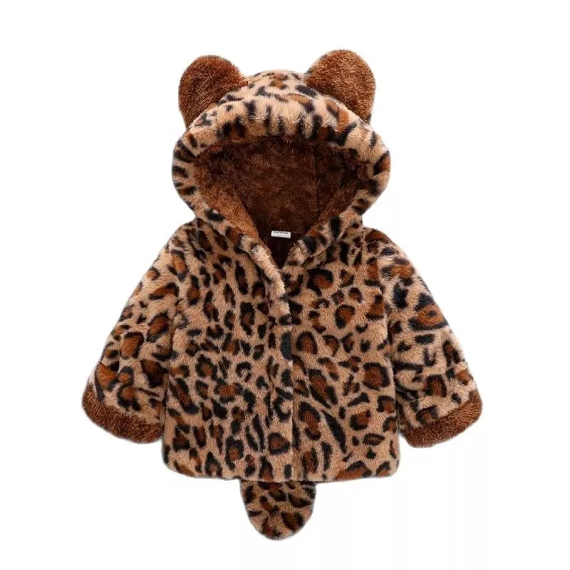 Veste bébé fausse fourrure polaire lapin - LapinDouce