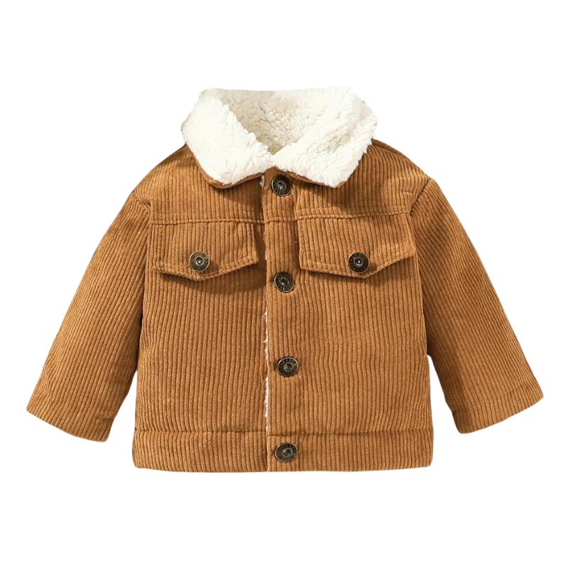 Veste bébé hiver doublée polaire - HiverVelour