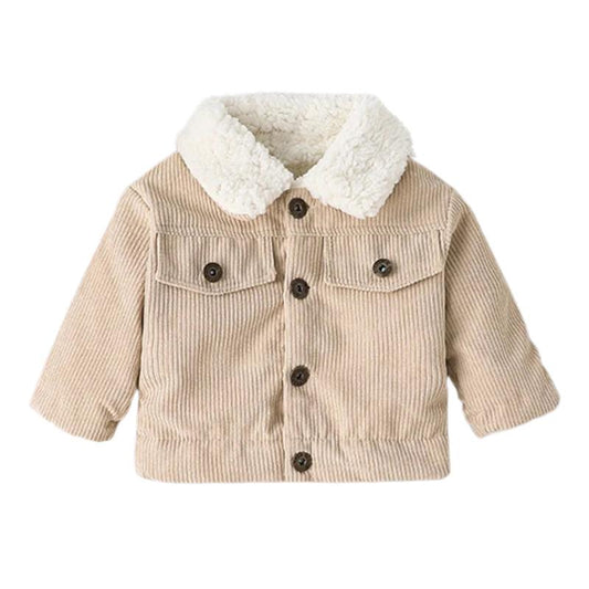 Veste bébé hiver doublée polaire - HiverVelour