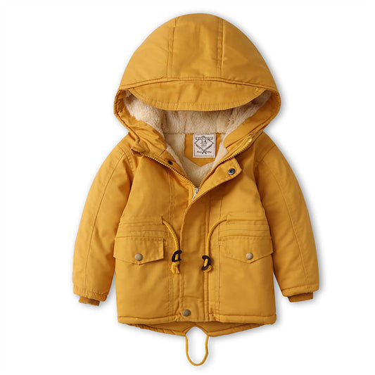 Veste d'hiver enfant doublée polaire - Polarchaud