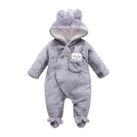 Vêtement polaire hiver bébé, style lapin - BunnyWarm