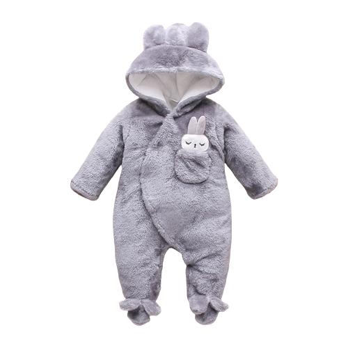 Vêtement polaire hiver bébé, style lapin - BunnyWarm