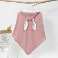 Serviette de bain bébé en mousseline de coton - Lapidoux