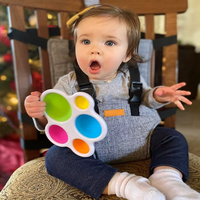 Rehausseur Bébé Chaise Haute de Voyage – Siège Portable Sécurisé et Pliable (0 à 3 ans) - Siègesécu