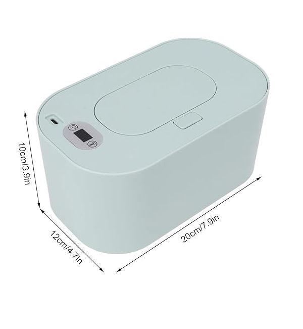 Chauffe-lingettes bébé portable USB avec affichage LED – Warmie