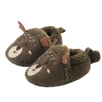 chaussons bébé animaux fourrés - CozyPaw