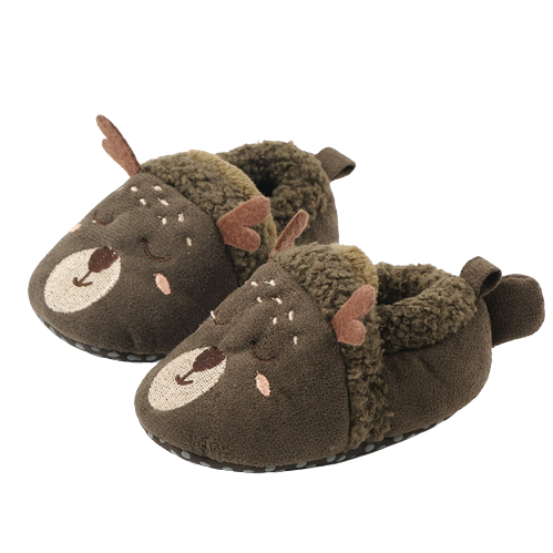 chaussons bébé animaux fourrés - CozyPaw