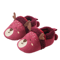 chaussons bébé animaux fourrés - CozyPaw