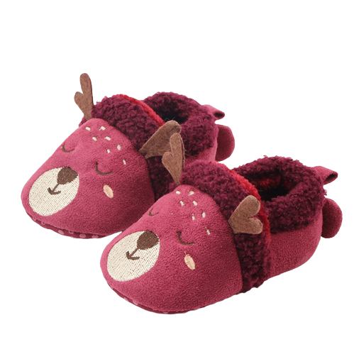 chaussons bébé animaux fourrés - CozyPaw