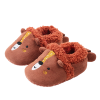 chaussons bébé animaux fourrés - CozyPaw