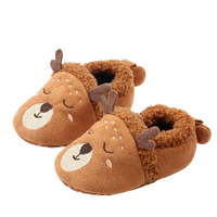 chaussons bébé animaux fourrés - CozyPaw