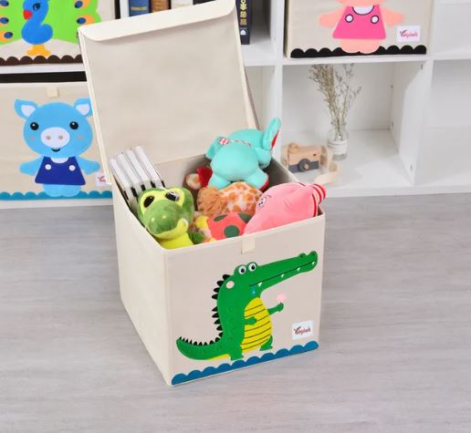 Boîte de Rangement Lavable avec Couvercle - OrgaBoîte