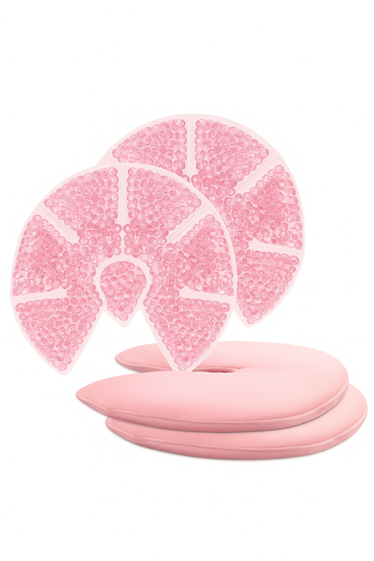 Coussinets de thérapie mammaire chaud/froid en gel – Lactéa