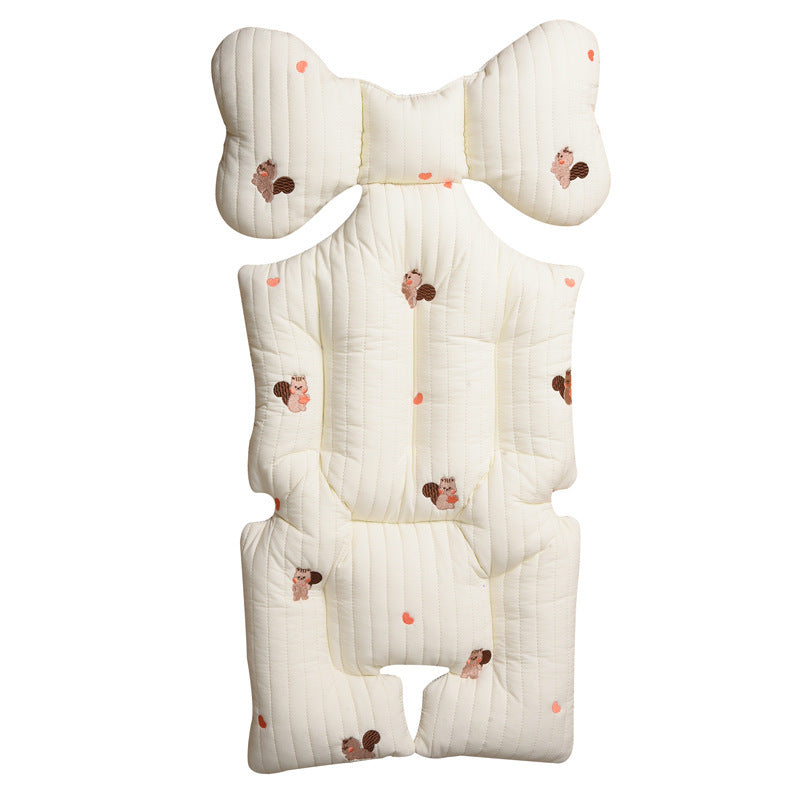 Coussin pour Poussette Bébé en Gaze de Coton - CoussinDouce