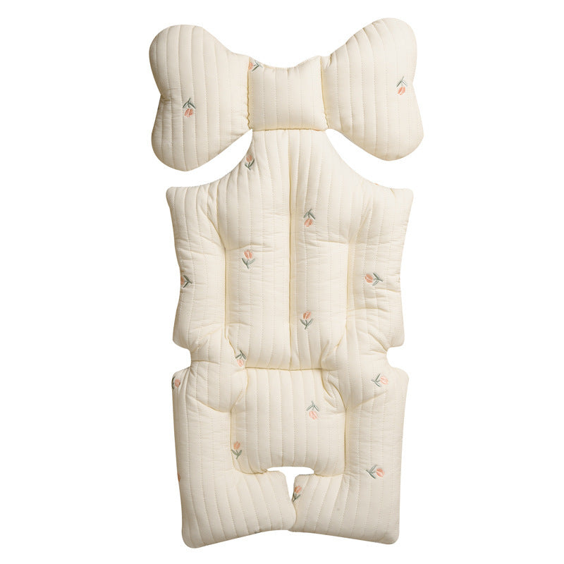 Coussin pour Poussette Bébé en Gaze de Coton - CoussinDouce