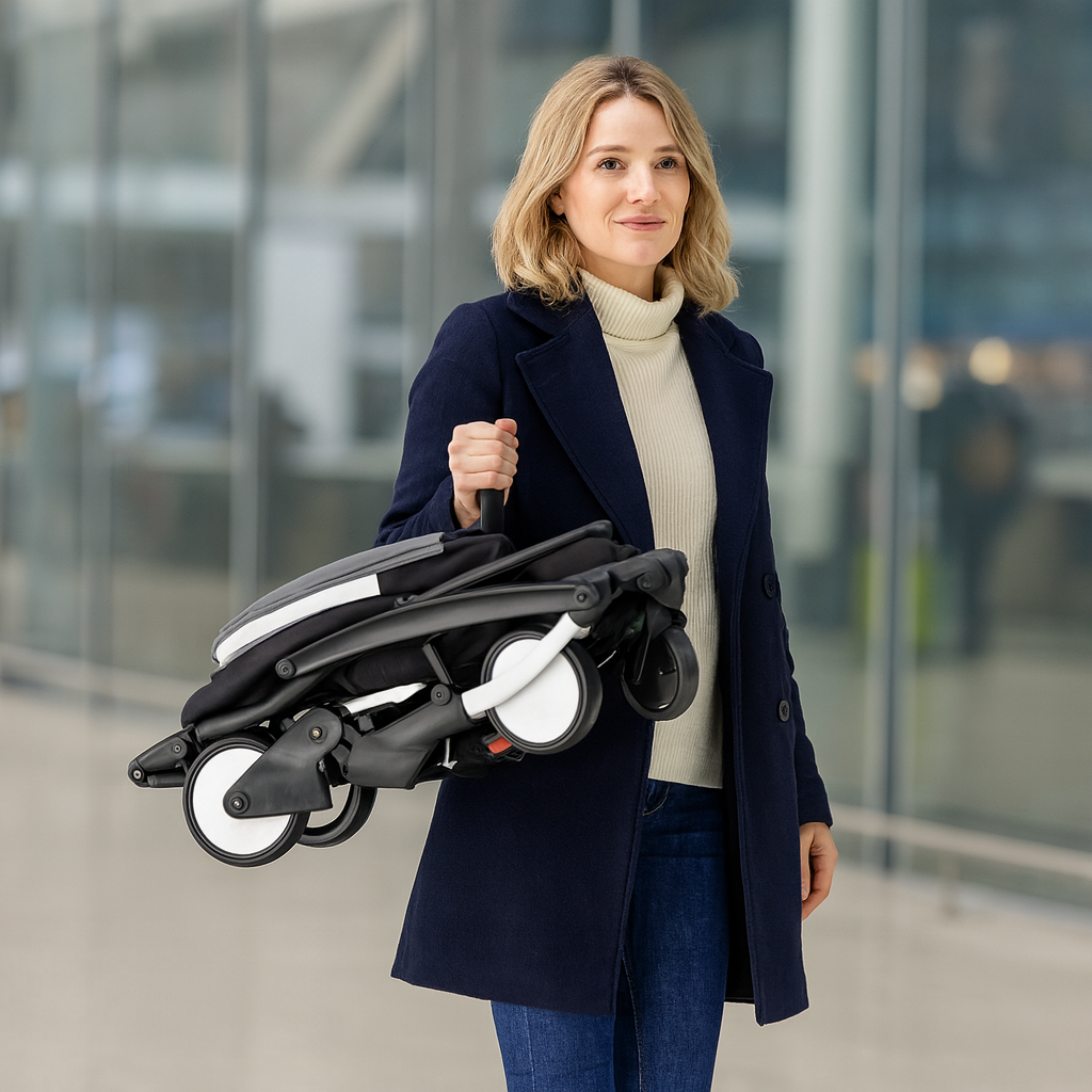 Poussette bébé Légère – Compacte, Pliable, Idéale pour Voyager - Pouplia