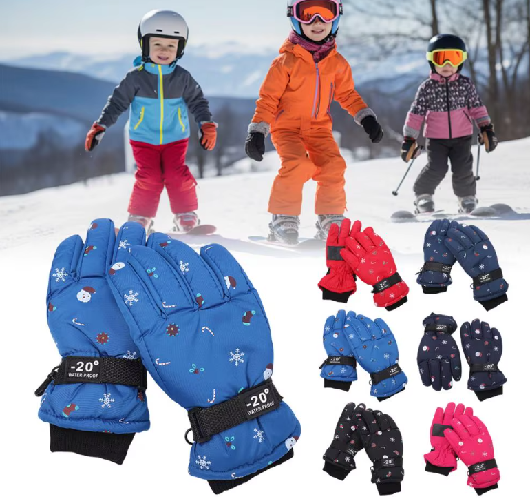 gants de ski pour enfant - ChaudGrip