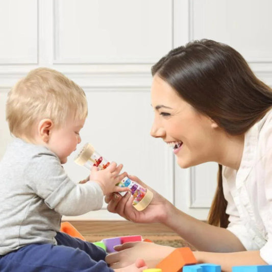 Jouet hochet bébé happy - Hochettino