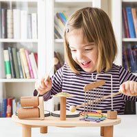 Ensemble d’Éveil Musical pour Bébé – Jouets Sonores en Bois et Métal (6 mois +) - MusiÉveil